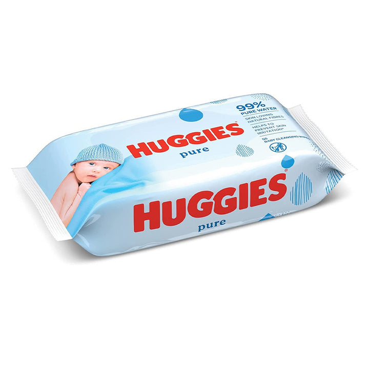 Huggies Pure Cleansing Baby Wet Wipes, Promo Pack of 224's - Easy Pharmacy LLC