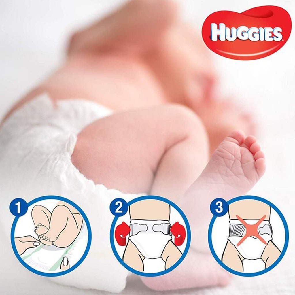 Huggies Extra Care Baby Diapers, Size 4, 8-14Kg, Pack of 40's - Special Price - Easy Pharmacy LLC