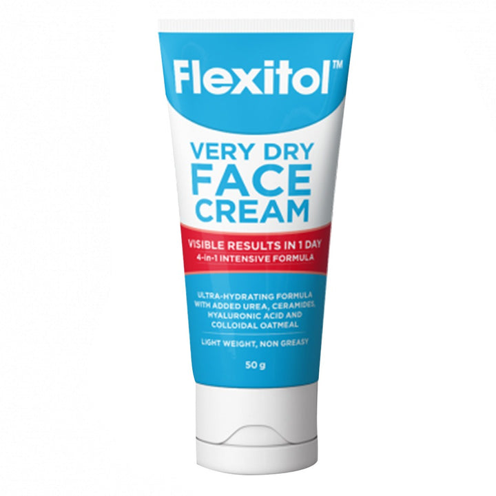 Flexitol Very Dry Skin Face Cream For Severely Dry, Cracked & Itchy Skin 50g - Easy Pharmacy LLC