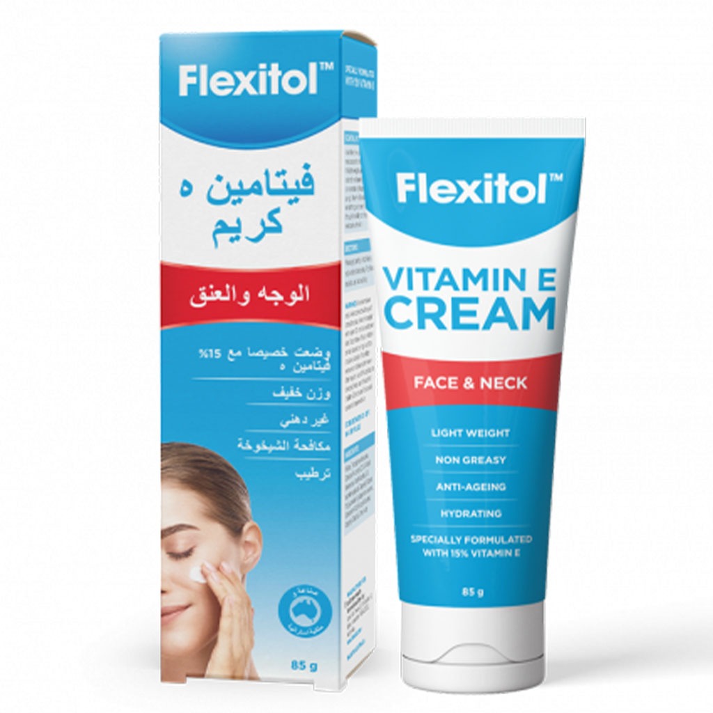 Flexitol Vitamin E Face & Neck Anti-Ageing Cream 85g - Easy Pharmacy LLC