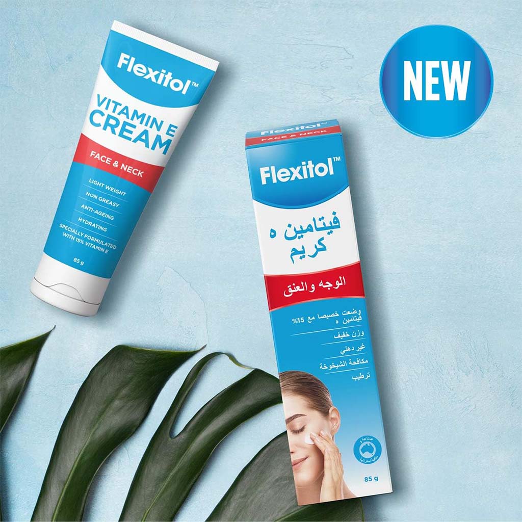 Flexitol Vitamin E Face & Neck Anti-Ageing Cream 85g - Easy Pharmacy LLC