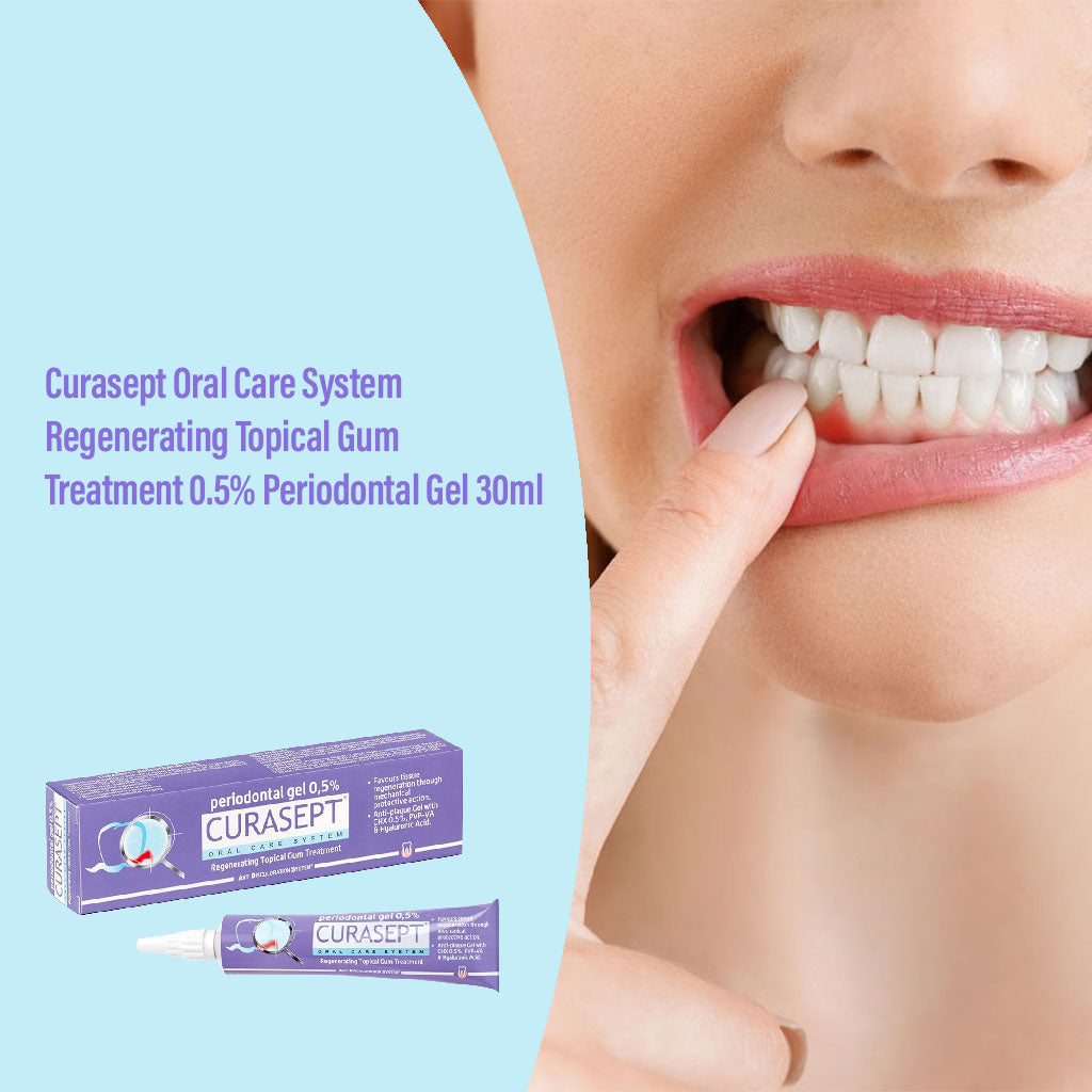 Curasept Oral Care System Regenerating Topical Gum Treatment 0.5% Periodontal Gel 30ml - Easy Pharmacy LLC
