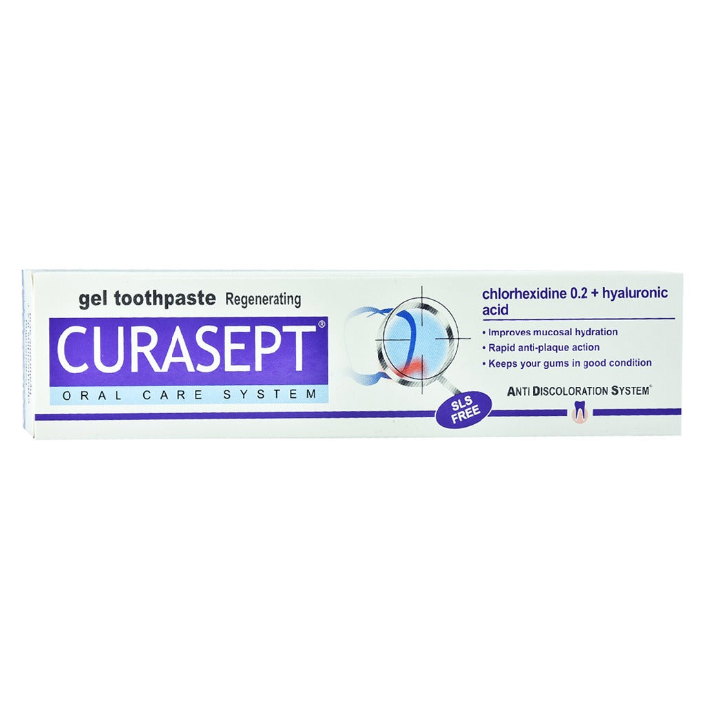 Curasept Oral Care System Regenerating Gel Toothpaste 75ml - Easy Pharmacy LLC
