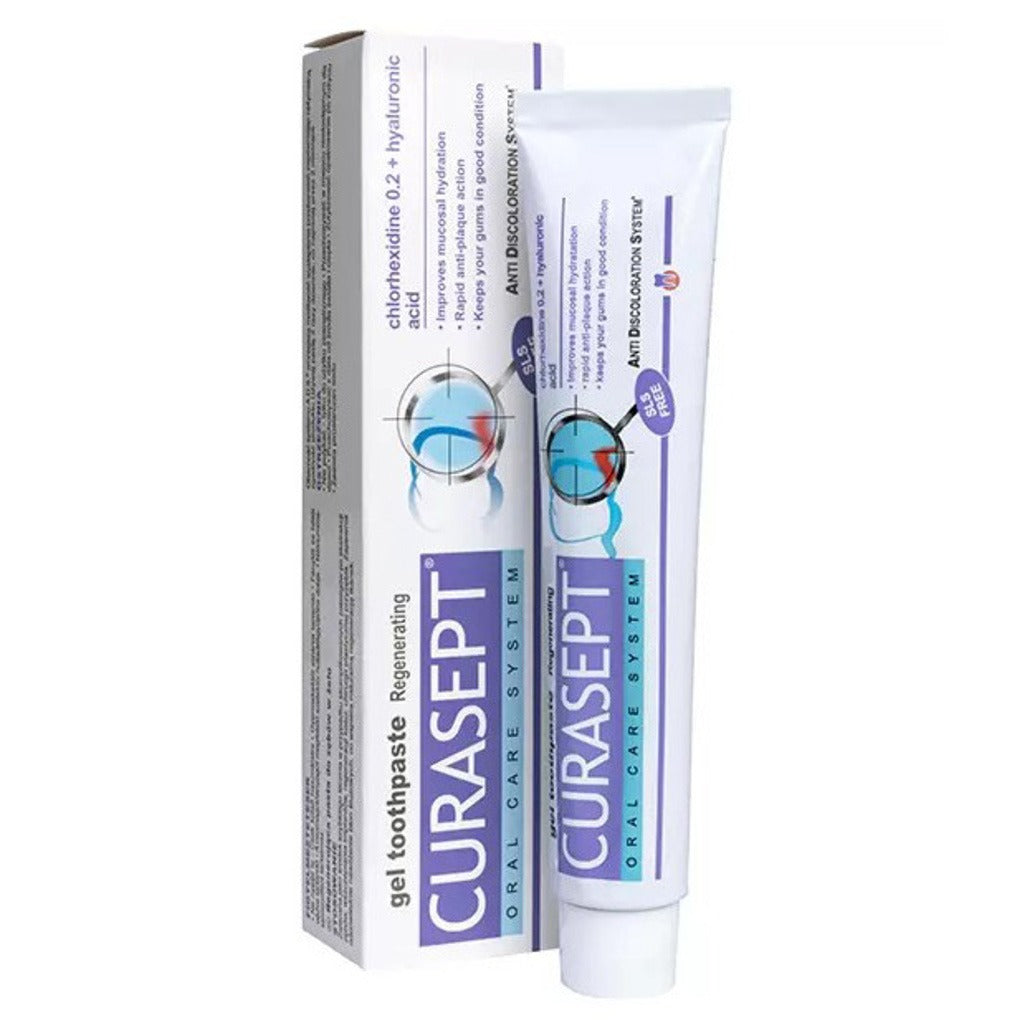 Curasept Oral Care System Regenerating Gel Toothpaste 75ml - Easy Pharmacy LLC