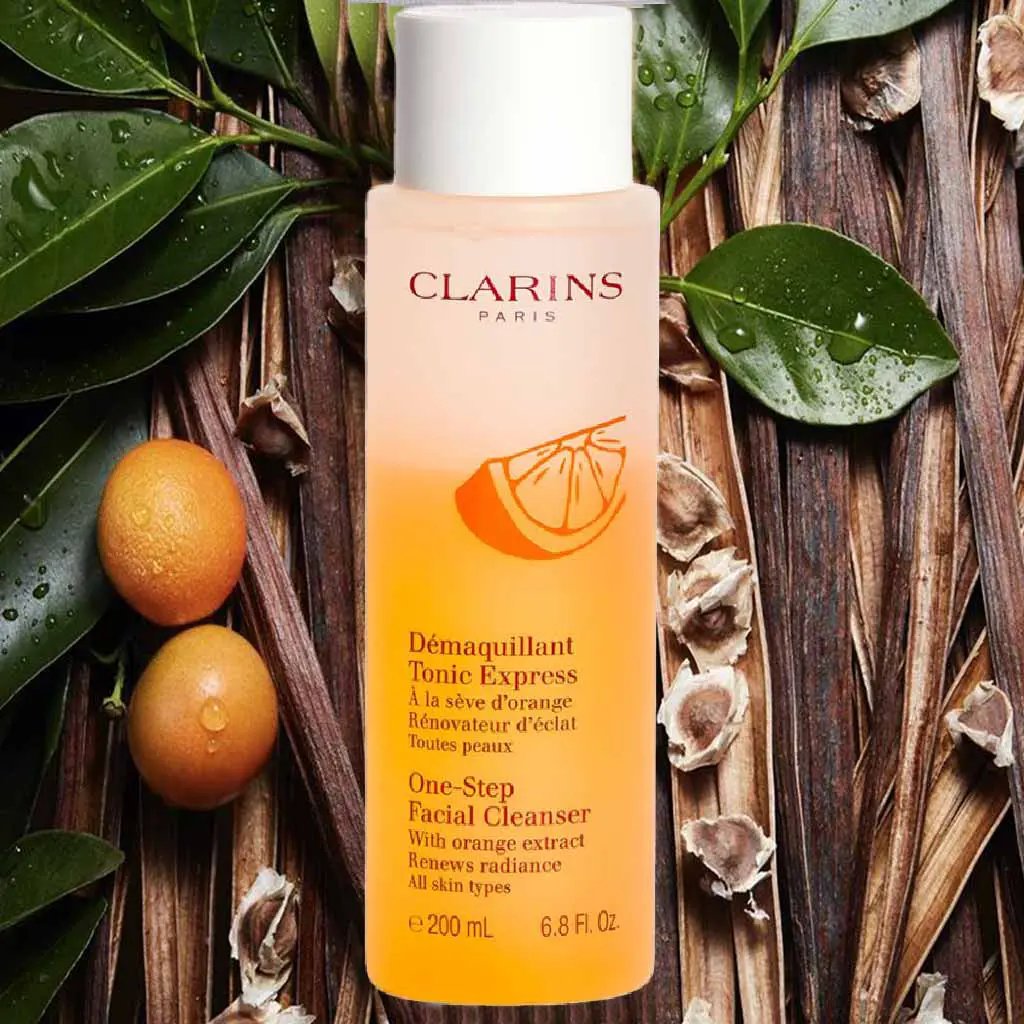 Clarins One-Step Facial Cleanser With Orange Extract For All Skin Types 200ml