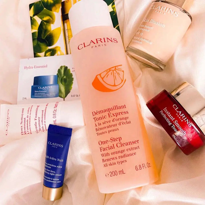 Clarins One-Step Facial Cleanser With Orange Extract For All Skin Types 200ml