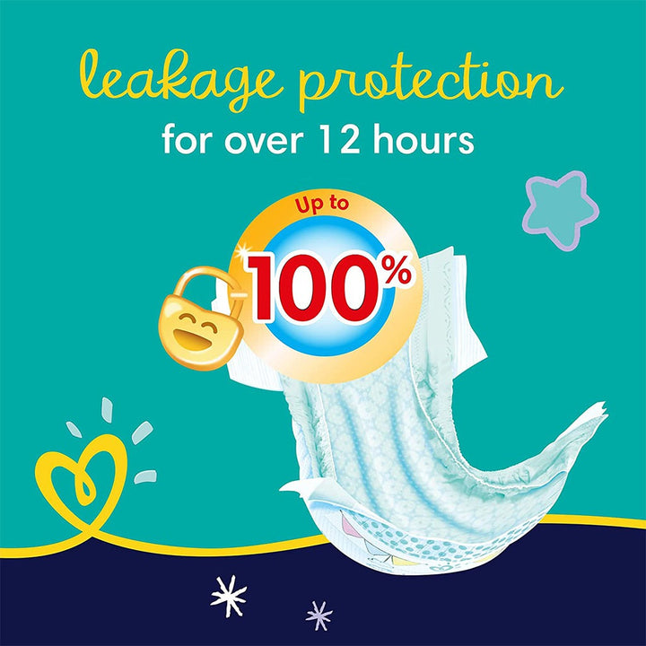 Pampers Night Baby Diaper Pants, Size 4, 9-14Kg, Giant Pack of 60's - Easy Pharmacy LLC
