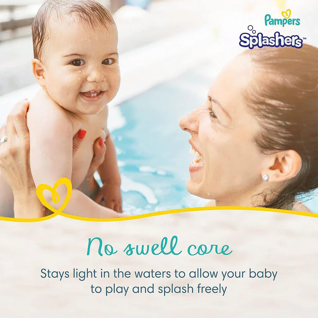 Pampers Splashers Baby Swim Pants, Size 3-4, 6-11Kg, Saving Pack of 96's - Easy Pharmacy LLC