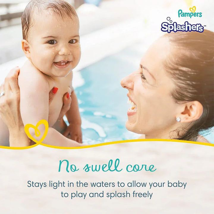 Pampers Splashers Baby Swim Pants, Size 3-4, 6-11Kg, Saving Pack of 96's - Easy Pharmacy LLC