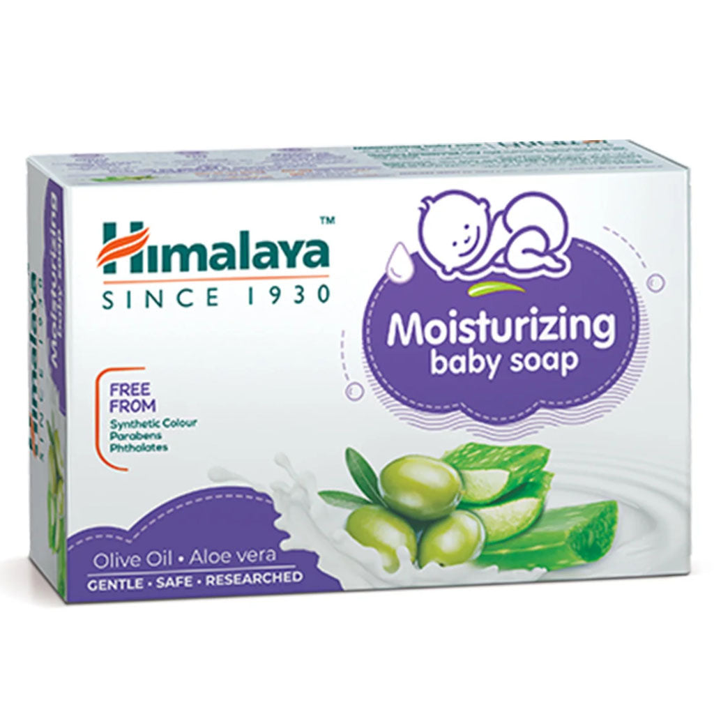 Himalaya Gentle Moisturizing Baby Soap With Aloe Vera & Olive Oil 125g - Easy Pharmacy LLC