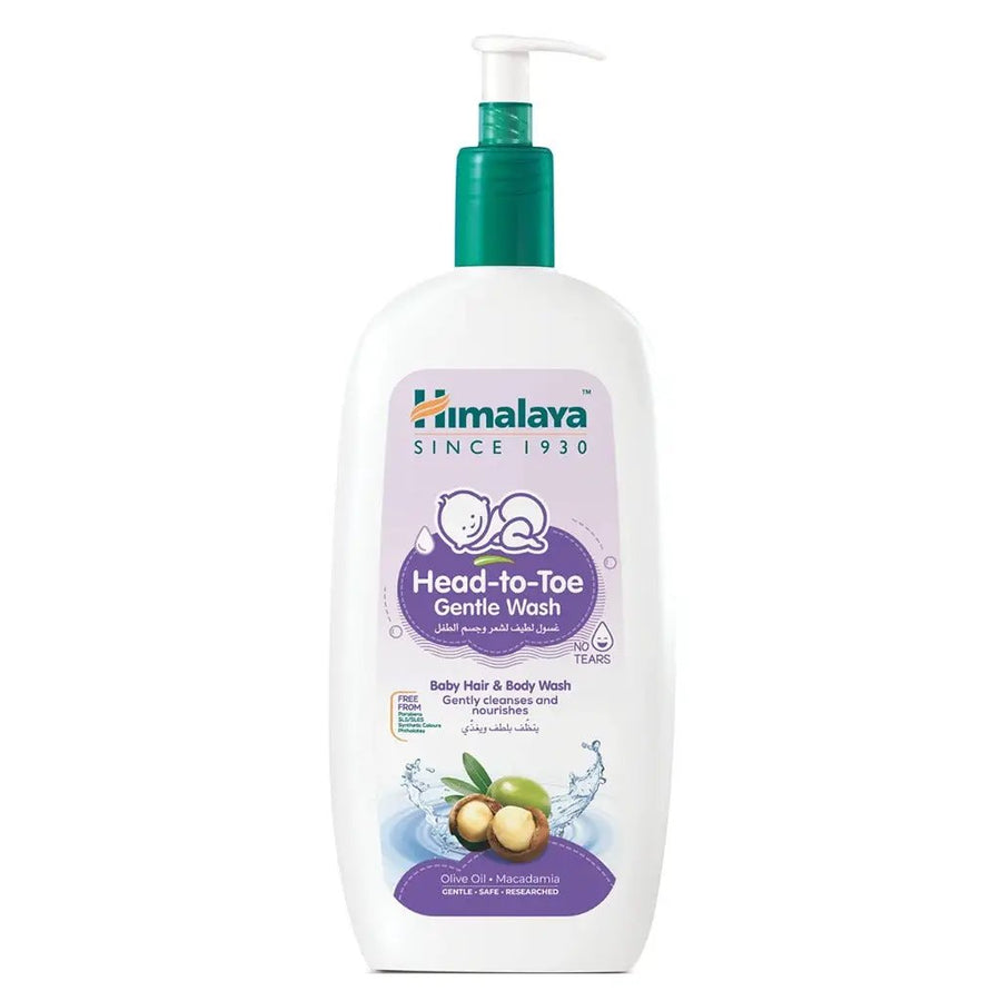 Himalaya Head To Toe No-Tears Baby Hair & Body Gentle Wash 800ml