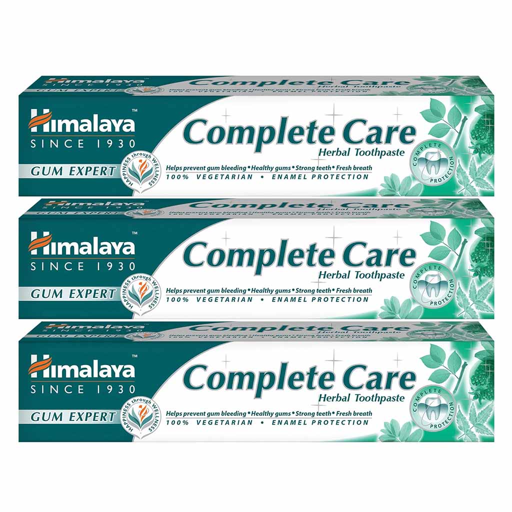 Himalaya Gum Expert Complete Care Paraben-Free Herbal Toothpaste 100ml, Pack of 3's - Easy Pharmacy LLC