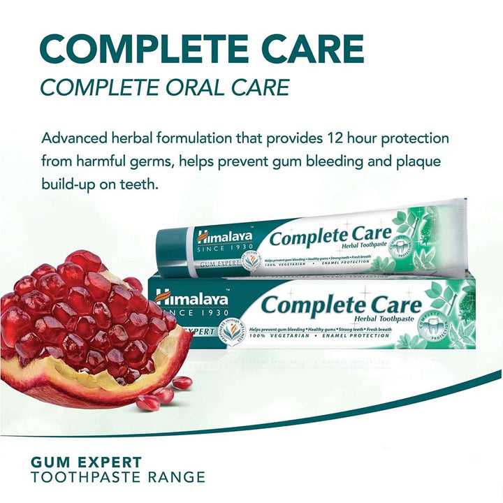 Himalaya Gum Expert Complete Care Paraben-Free Herbal Toothpaste 100ml, Pack of 3's - Easy Pharmacy LLC