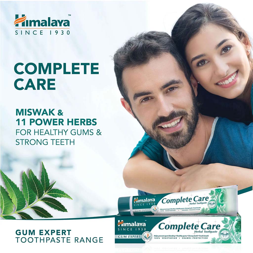 Himalaya Gum Expert Complete Care Paraben-Free Herbal Toothpaste 100ml, Pack of 3's - Easy Pharmacy LLC