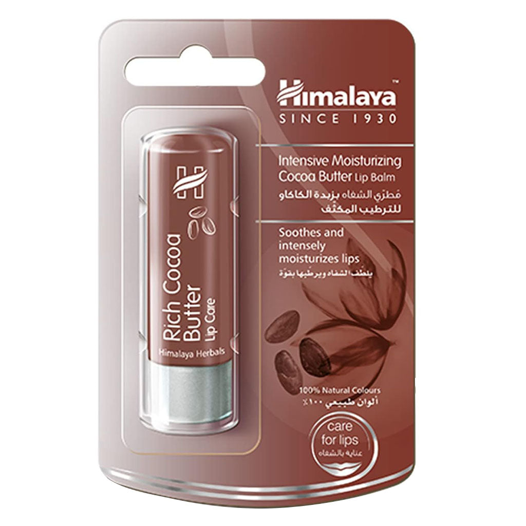 Himalaya Intensive Moisturizing Rich Cocoa Butter Lip Balm 4.5g - Easy Pharmacy LLC