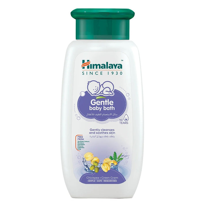 Himalaya No-Tears Gentle Baby Bath With Chickpea & Green Gram 400ml - Easy Pharmacy LLC