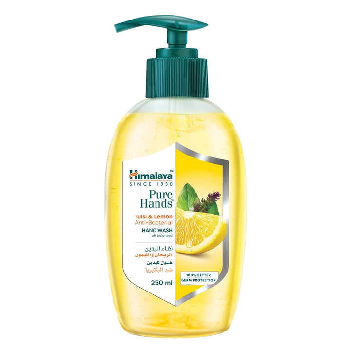 Himalaya Pure Hands Anti-Bacterial Hand Wash With Tulsi & Lemon 250ml - Easy Pharmacy LLC