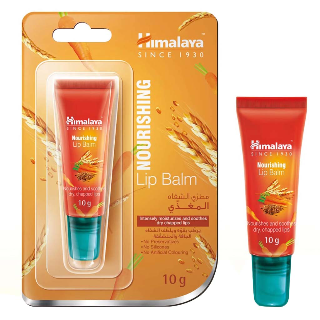 Himalaya Nourishing Lip Balm For Dry Chapped Lips 10g - Easy Pharmacy LLC
