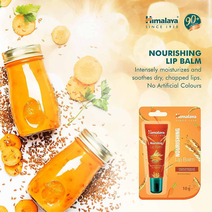 Himalaya Nourishing Lip Balm For Dry Chapped Lips 10g - Easy Pharmacy LLC