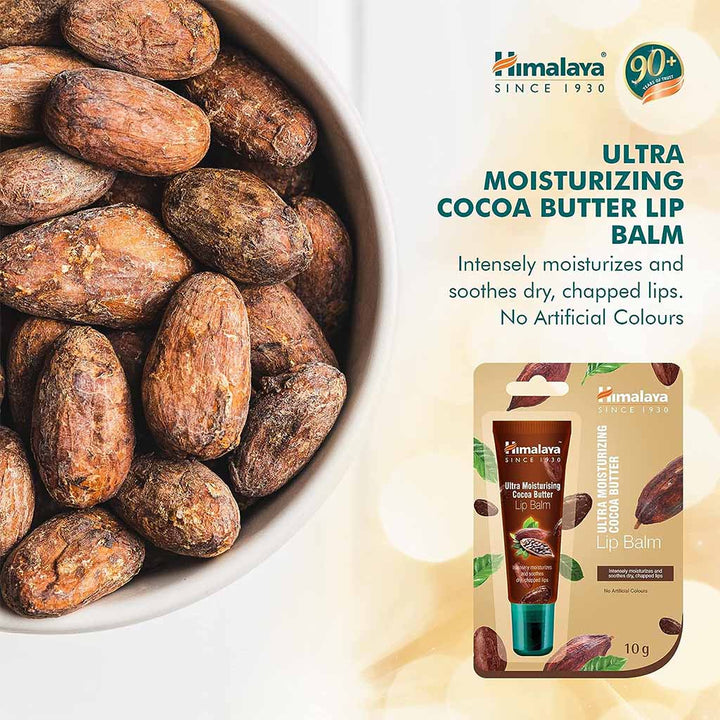 Himalaya Ultra Moisturizing Cocoa Butter Lip Balm 10g - Easy Pharmacy LLC