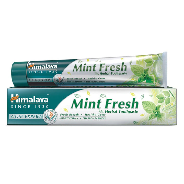 Himalaya Gum Expert Mint Fresh Paraben-Free Herbal Toothpaste Gel 100ml, Pack of 2's - Easy Pharmacy LLC