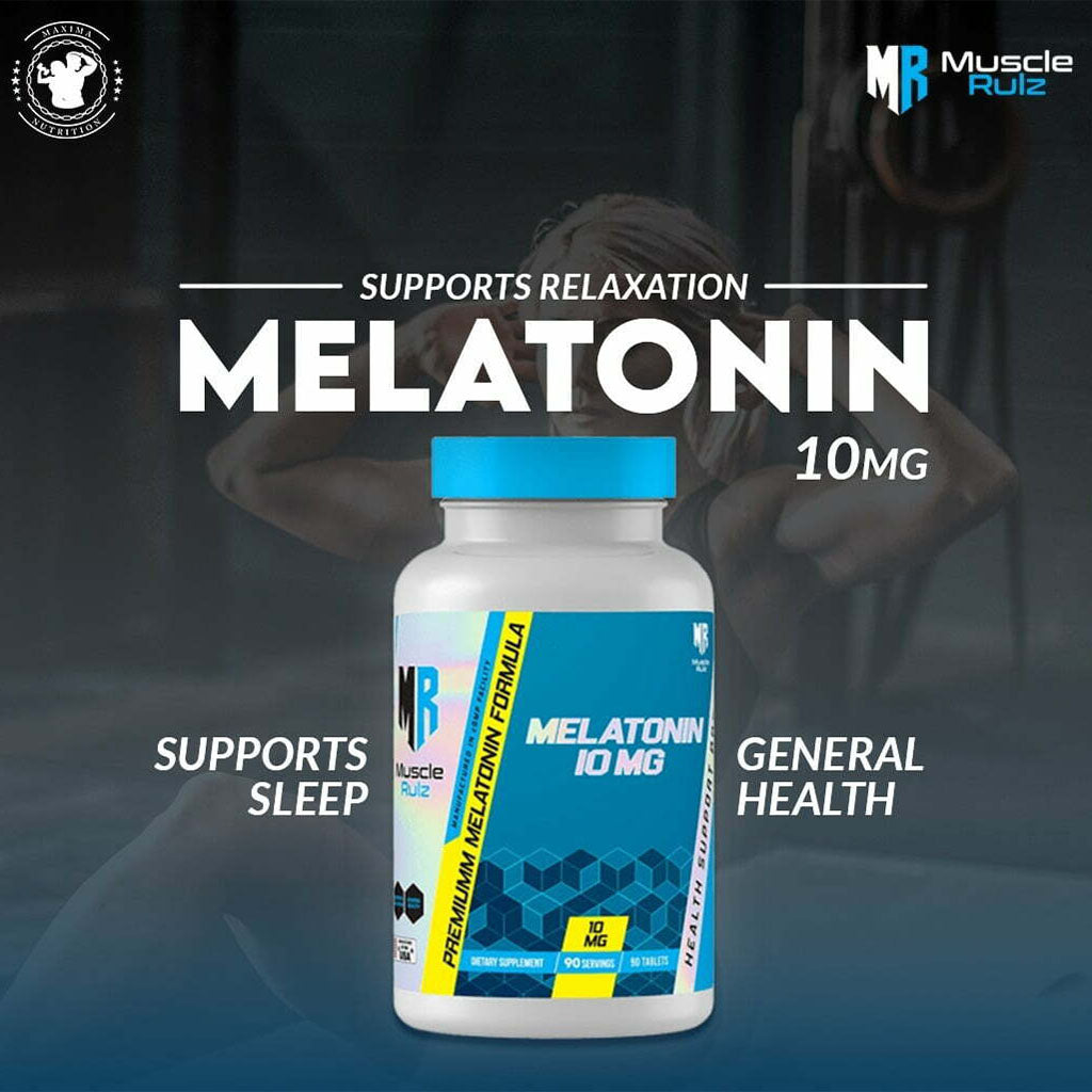 Muscle Rulz 10mg Melatonin Tablets, Pack of 100's - Easy Pharmacy LLC