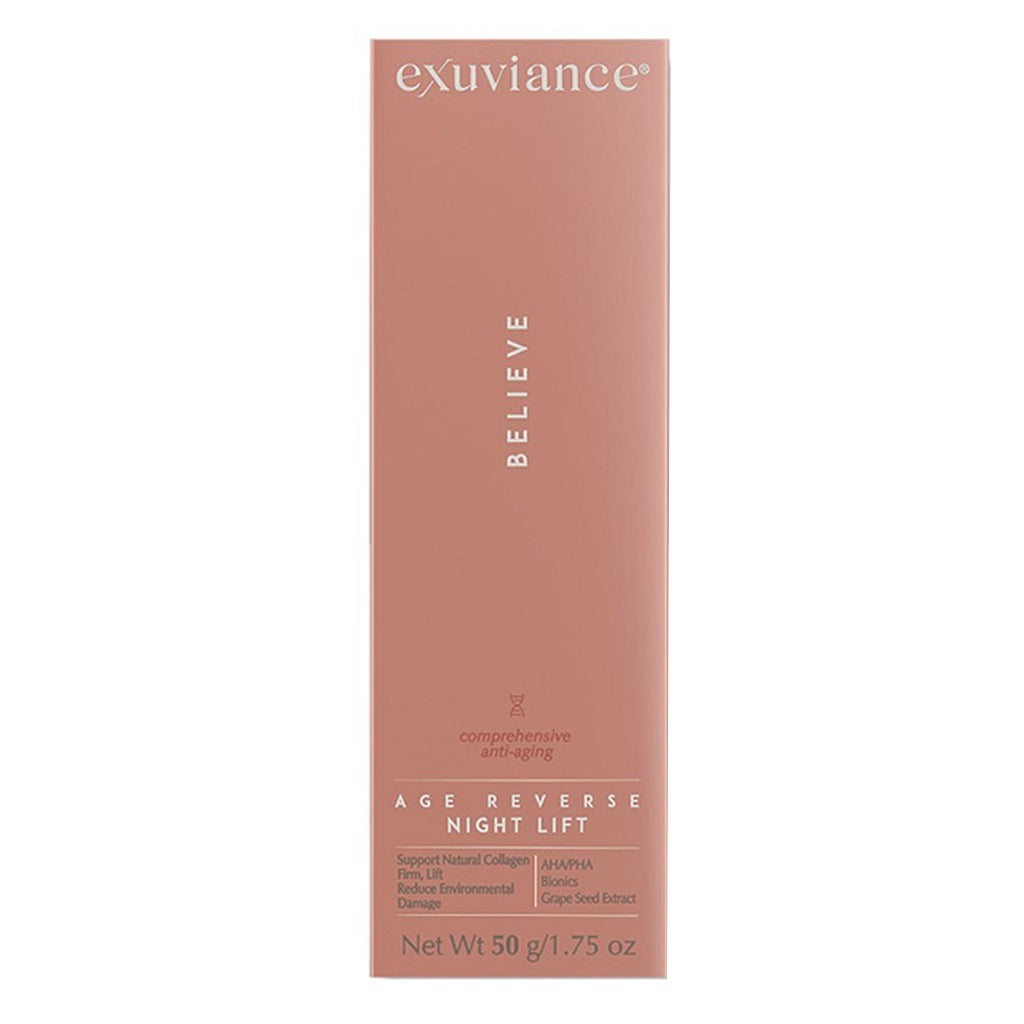 Exuviance Age Reverse Night Lift Comprehensive Anti-Aging Face Cream With AHA, PHA & Peptides 50g - Easy Pharmacy LLC