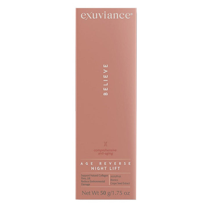Exuviance Age Reverse Night Lift Comprehensive Anti-Aging Face Cream With AHA, PHA & Peptides 50g - Easy Pharmacy LLC