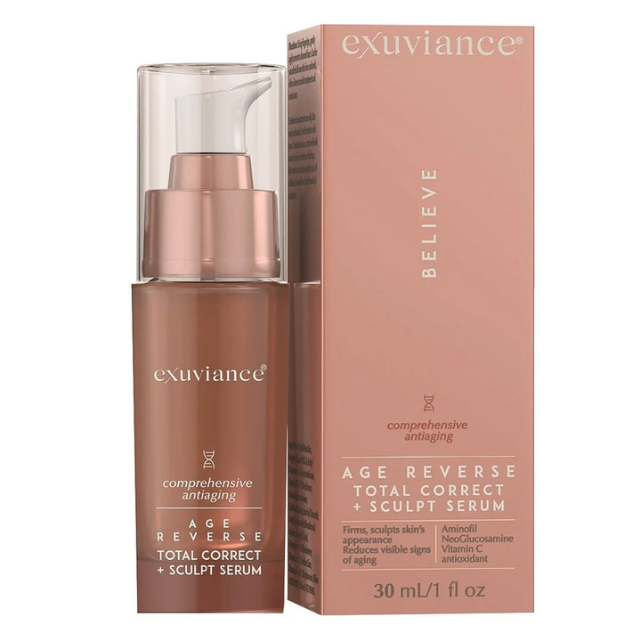 Exuviance Age Reverse Total Correct + Sculpt Comprehensive Anti-Aging Face Serum 30ml - Easy Pharmacy LLC