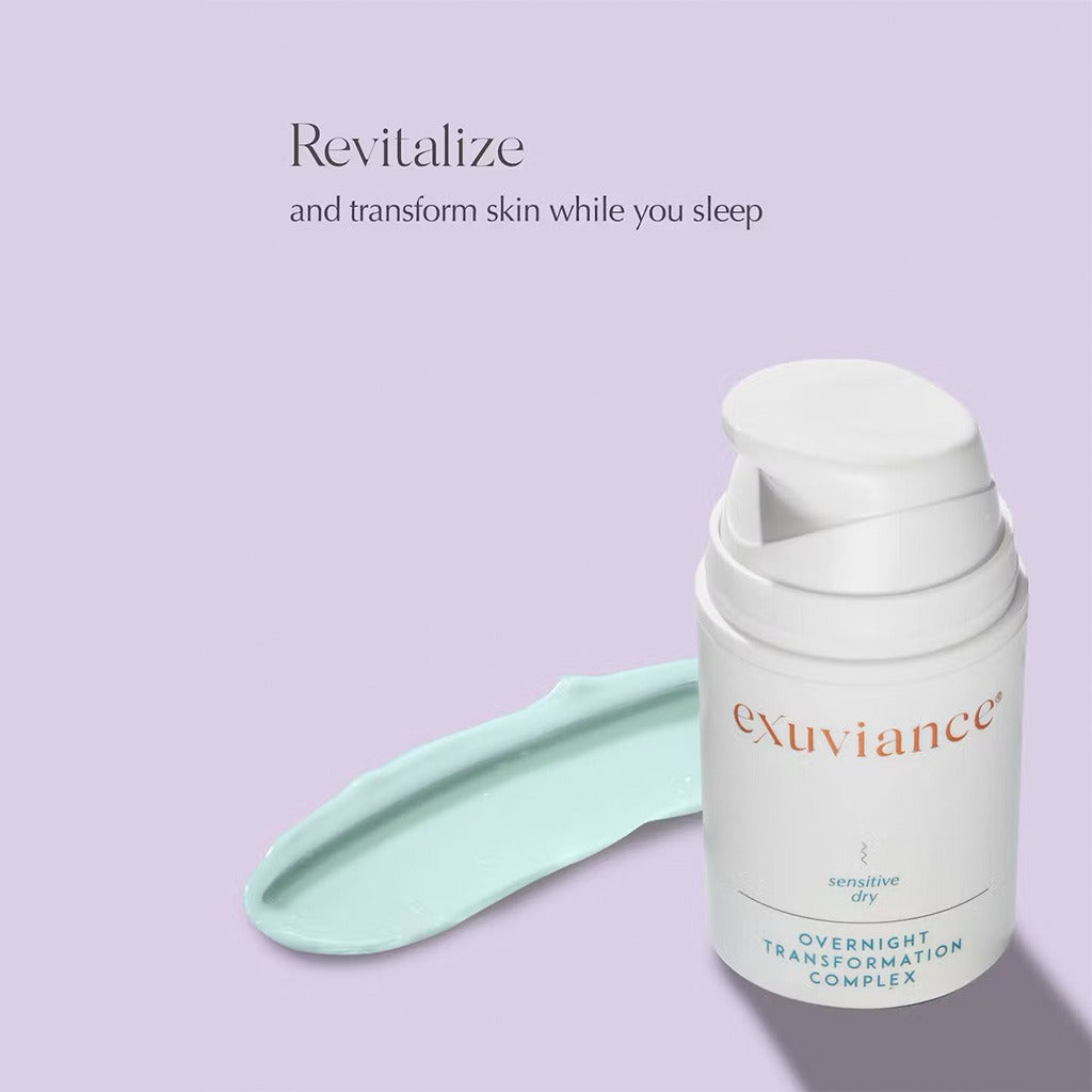 Exuviance Overnight Hydrating Transformation Complex Anti-Aging Night Cream For Sensitive, Dry Skin Types 50g - Easy Pharmacy LLC