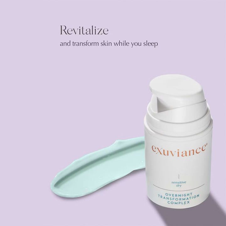 Exuviance Overnight Hydrating Transformation Complex Anti-Aging Night Cream For Sensitive, Dry Skin Types 50g - Easy Pharmacy LLC