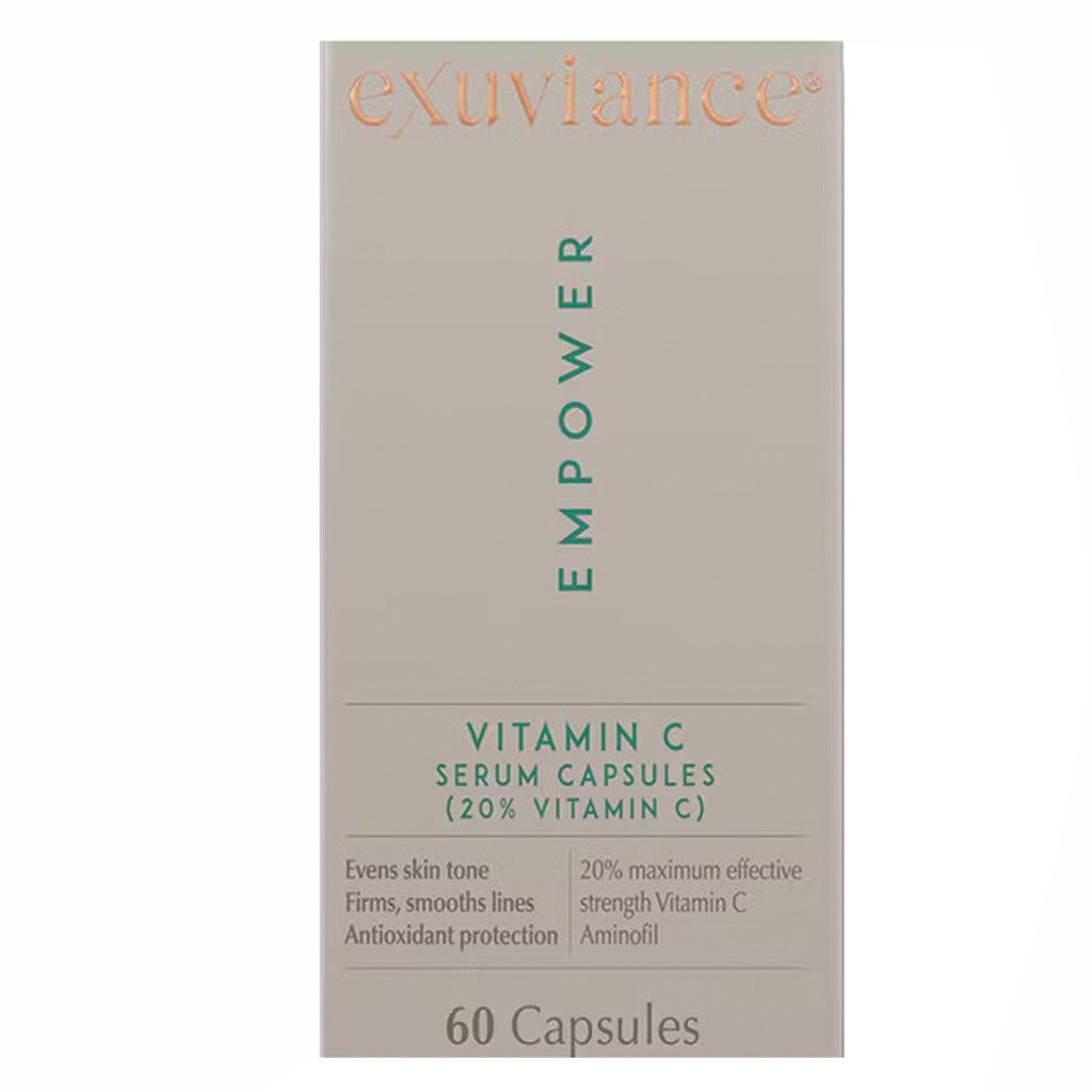 Exuviance Anti-Aging 20% Vitamin C Face Serum Capsules, Pack of 60's - Easy Pharmacy LLC
