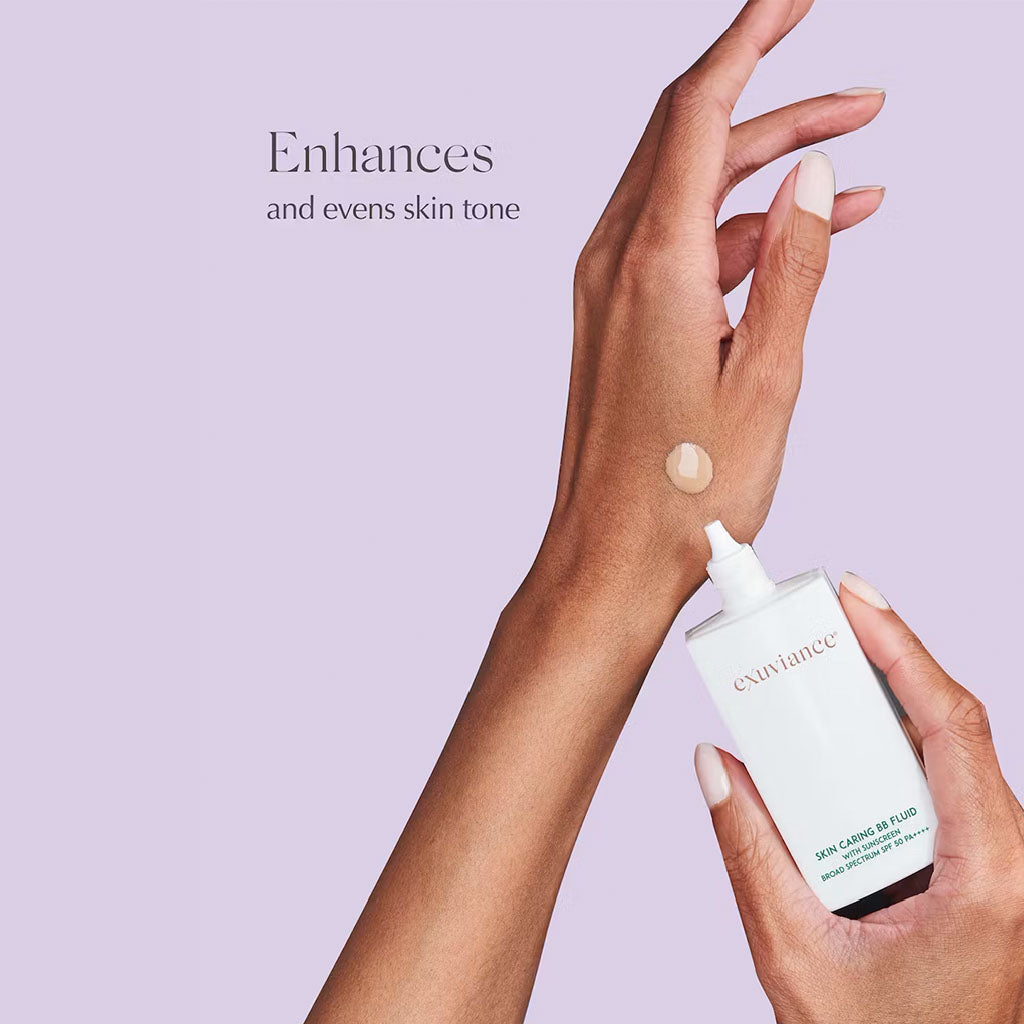 Exuviance Skin Caring BB Fluid With Sunscreen Broad Spectrum SPF 50 PA++++ For All Skin Types 50ml - Easy Pharmacy LLC