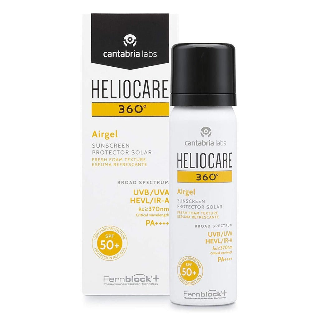 Heliocare 360°Airgel Broad Spectrum Sunscreen With SPF 50+ & PA++++ 60ml - Easy Pharmacy LLC