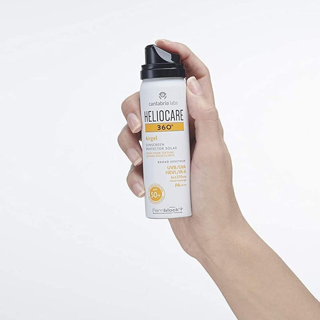 Heliocare 360°Airgel Broad Spectrum Sunscreen With SPF 50+ & PA++++ 60ml - Easy Pharmacy LLC