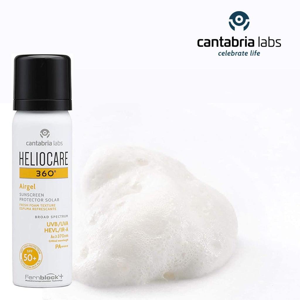 Heliocare 360°Airgel Broad Spectrum Sunscreen With SPF 50+ & PA++++ 60ml - Easy Pharmacy LLC