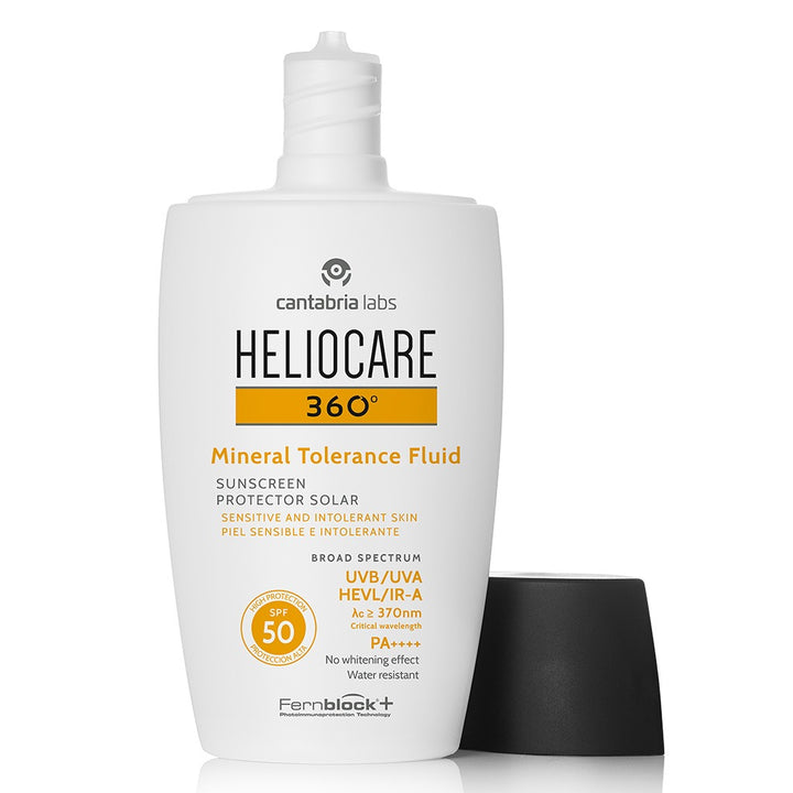 Heliocare 360° Mineral Tolerance Fluid Broad Spectrum Sunscreen With SPF 50 & PA++++ 50ml - Easy Pharmacy LLC