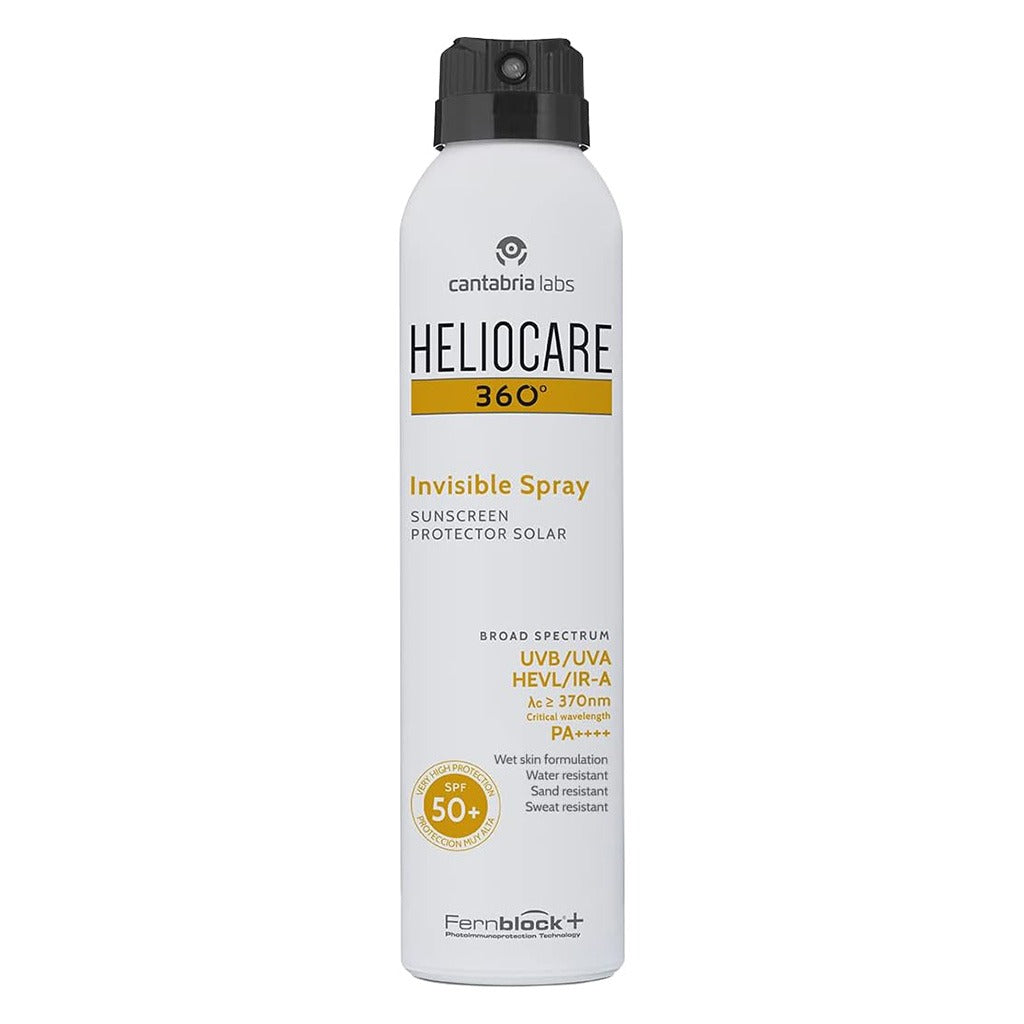 Heliocare 360° Invisible Spray Broad Spectrum Sunscreen With SPF50+ 200ml - Easy Pharmacy LLC