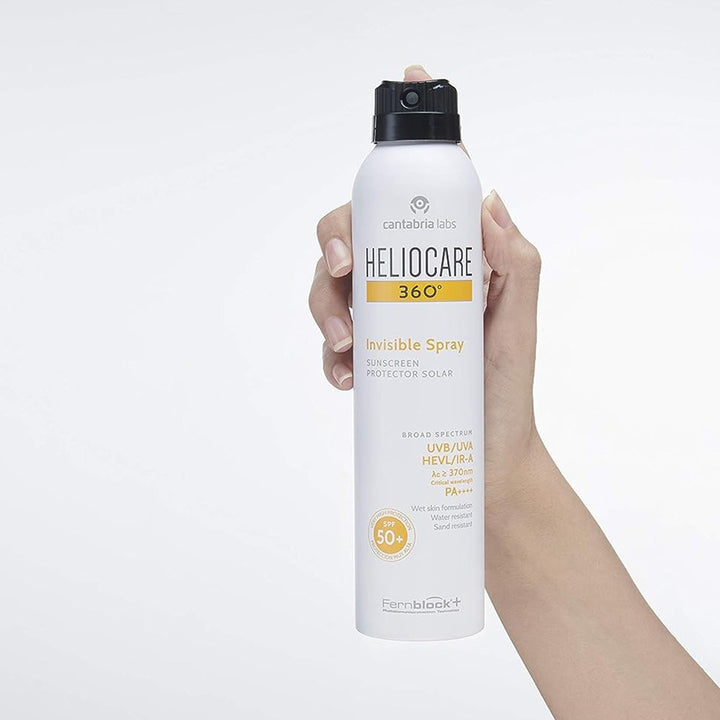 Heliocare 360° Invisible Spray Broad Spectrum Sunscreen With SPF50+ 200ml - Easy Pharmacy LLC