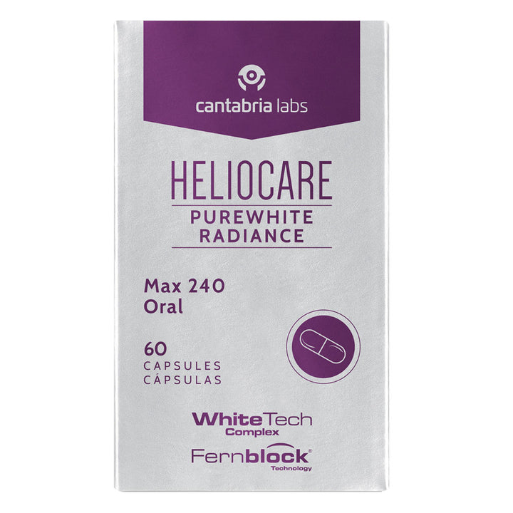 Heliocare Purewhite Radiance Max 240 Oral Capsules With White Tech Complex, Pack of 60's - Easy Pharmacy LLC