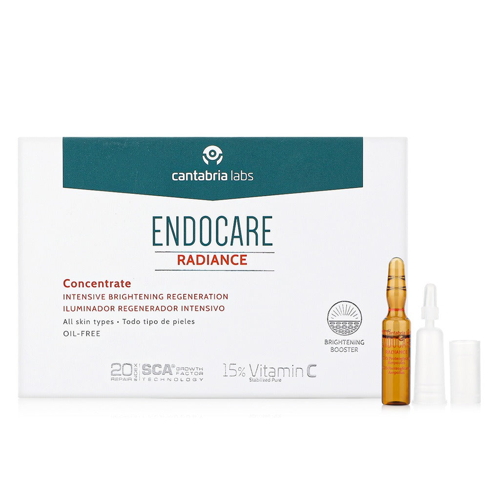 Endocare Radiance Concentrate Intensive Brightening Regeneration Ampoules 1ml, Pack of 14's - Easy Pharmacy LLC