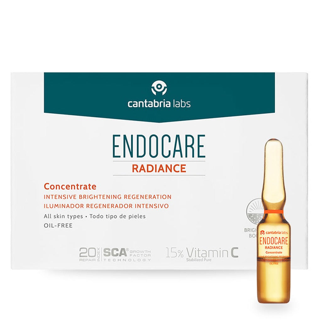Endocare Radiance Concentrate Intensive Brightening Regeneration Ampoules 1ml, Pack of 14's - Easy Pharmacy LLC