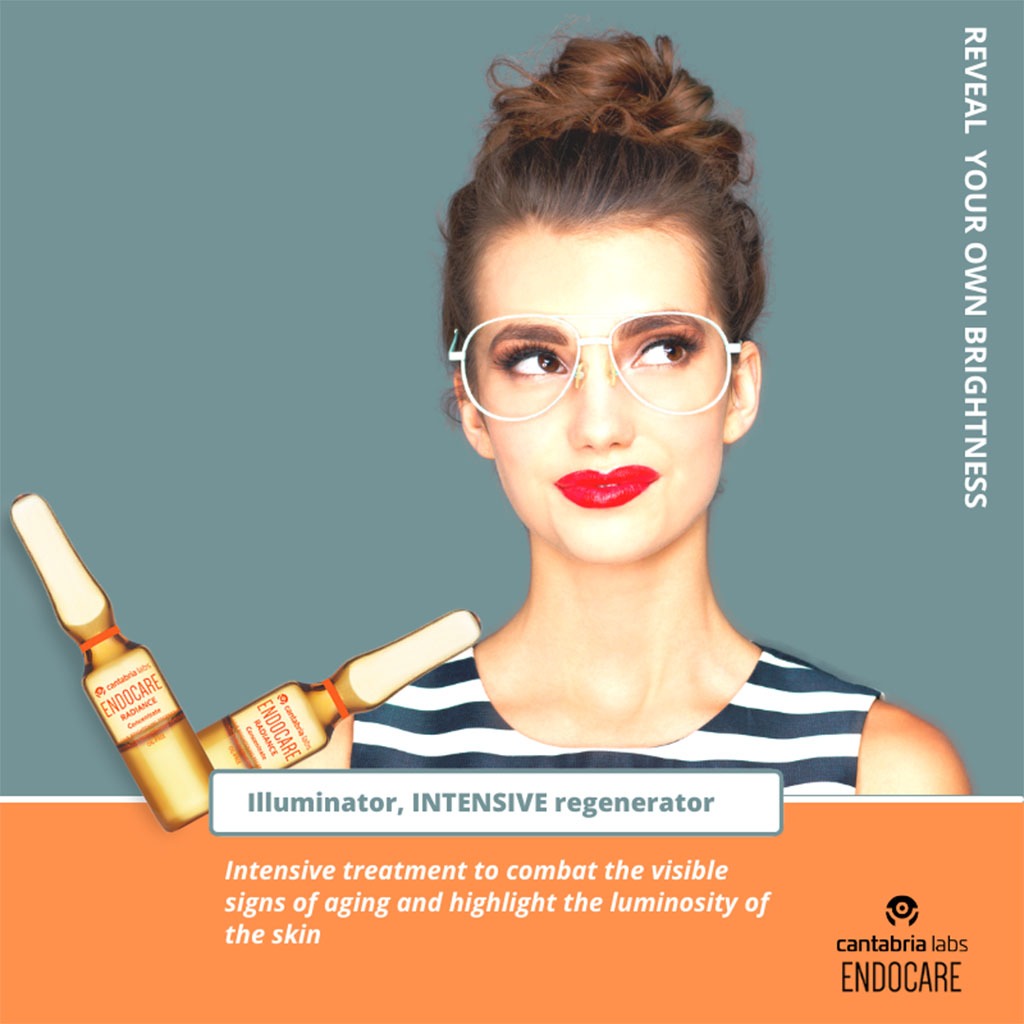 Endocare Radiance Concentrate Intensive Brightening Regeneration Ampoules 1ml, Pack of 14's - Easy Pharmacy LLC
