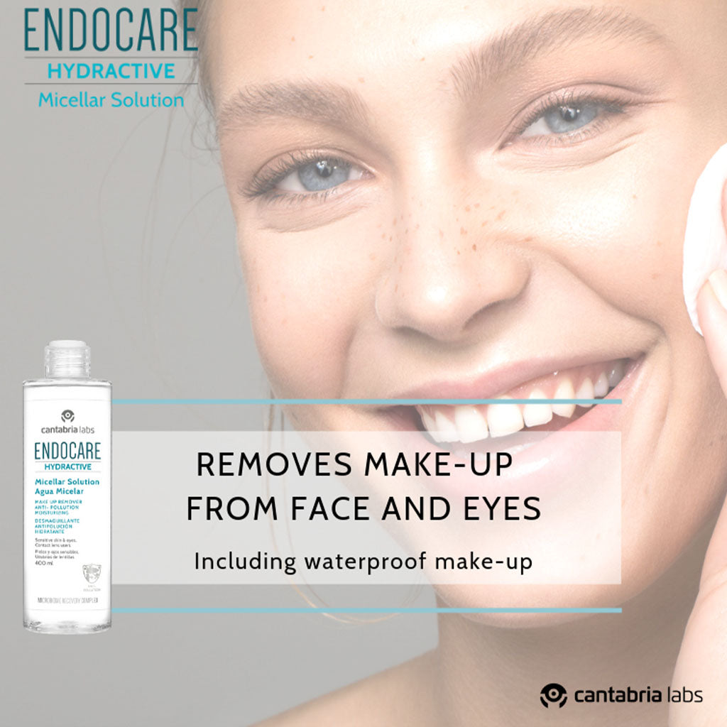 Endocare Hydractive Moisturizing Make-up Remover Micelar Solution For All Skin Types 100ml - Easy Pharmacy LLC