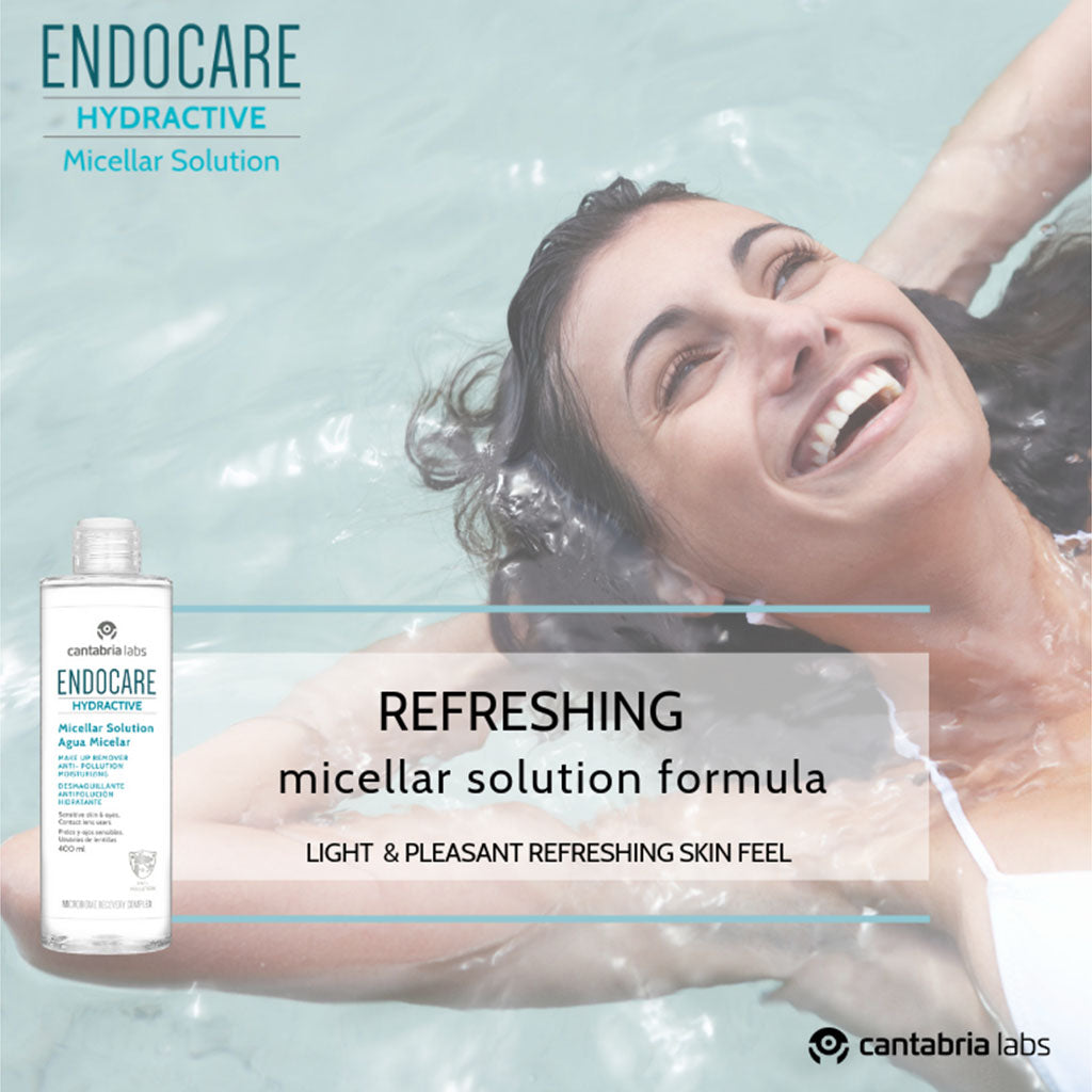Endocare Hydractive Moisturizing Make-up Remover Micelar Solution For All Skin Types 100ml - Easy Pharmacy LLC