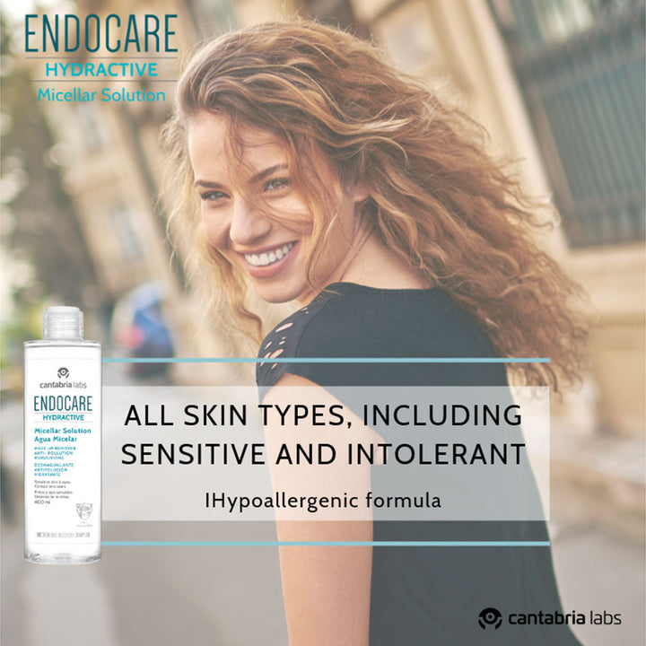 Endocare Hydractive Moisturizing Make-up Remover Micelar Solution For All Skin Types 100ml - Easy Pharmacy LLC