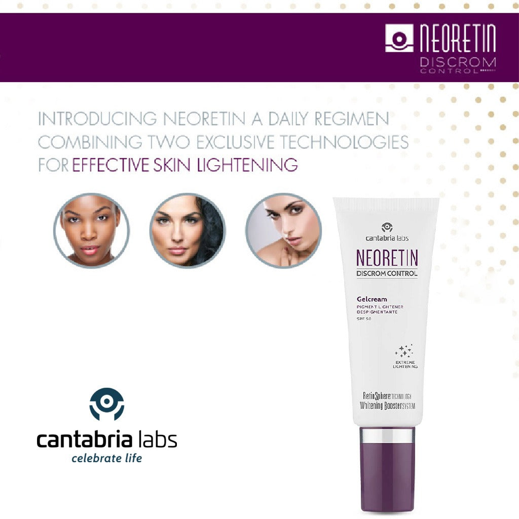 Neoretin Discrom Control Extreme Pigment Lightner Gelcream With SPF50 40ml - Easy Pharmacy LLC
