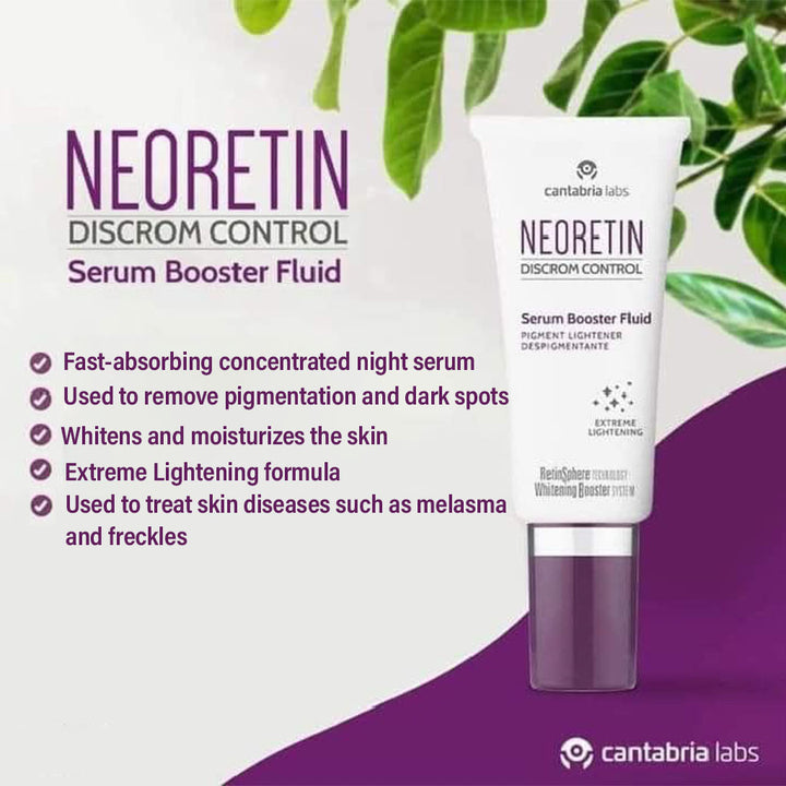 Neoretin Discrom Control Extreme Pigment Lightner Serum Booster Fluid 30ml - Easy Pharmacy LLC