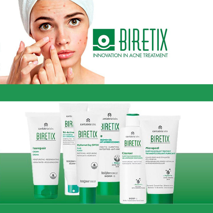 Biretix Duo Anti Blemish Keratolytic Gel For Acne Prone Skin 30ml - Easy Pharmacy LLC