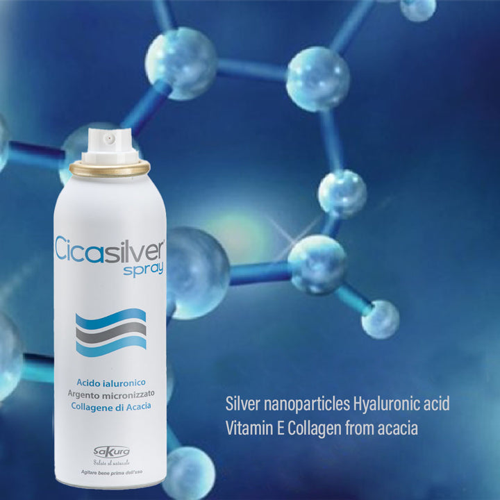 Cicasilver Skin Lesions & Wound Healing Spray 125ml - Easy Pharmacy LLC